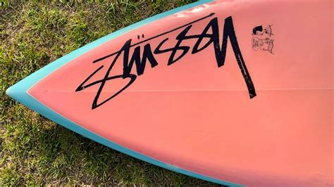 shawn stussy surfboard